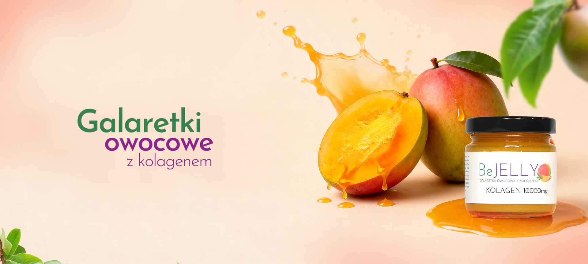 Owocowe galaretki gotowe z kolagenem Owocowe galaretki gotowe z kolagenem